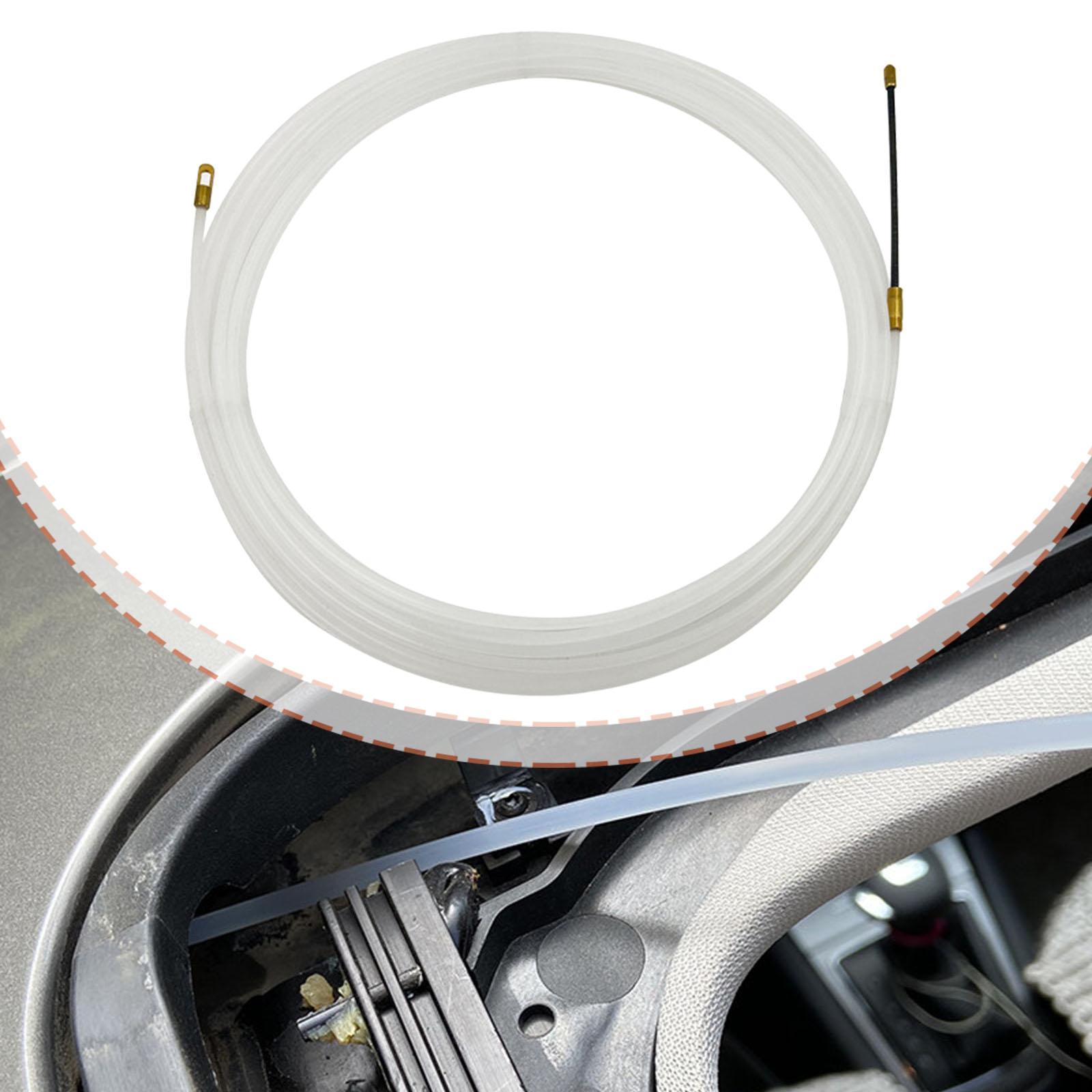 Drain Snake Flexible - White PVC Car Sunroof Drain Snake