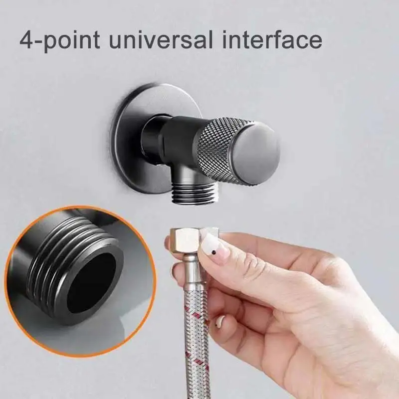 B 4 Points Faucet Inlet Valve  - Toilet Fill Valve ulasan dan harga