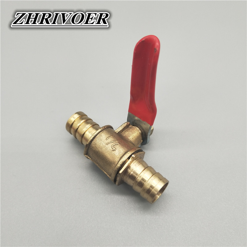6mm-12mm Hose Barb Inline Bras - Compression Fitting Brass ulasan dan harga