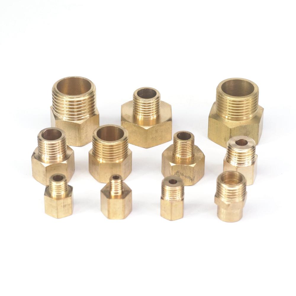 LOT 2 Reducing M10x1 Female -  - Compression Fitting Brass ulasan dan harga