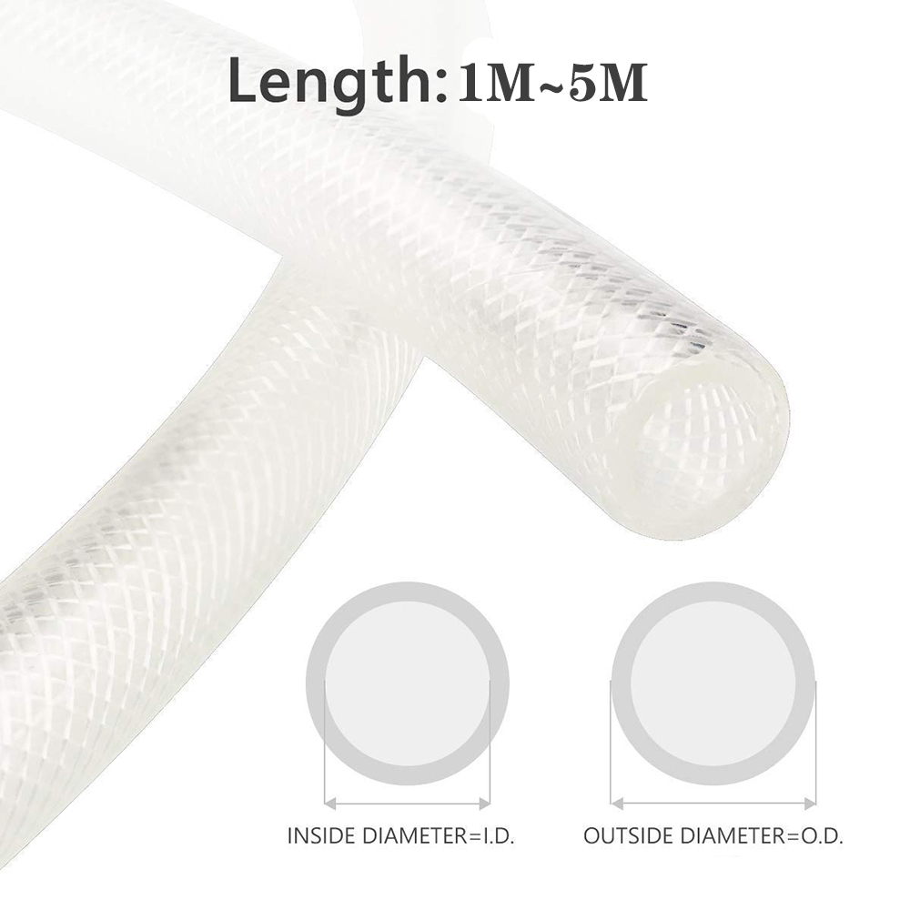 High Pressure Braided Clear PV - Flexible Hose Braided ulasan dan harga