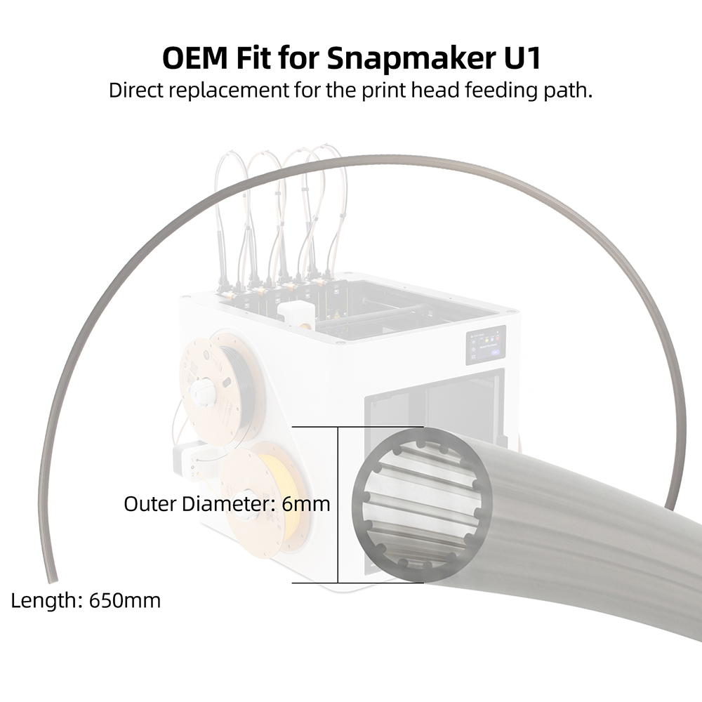 For Snapmaker U1 Low-Resistanc - Ptfe Tape Thread ulasan dan harga