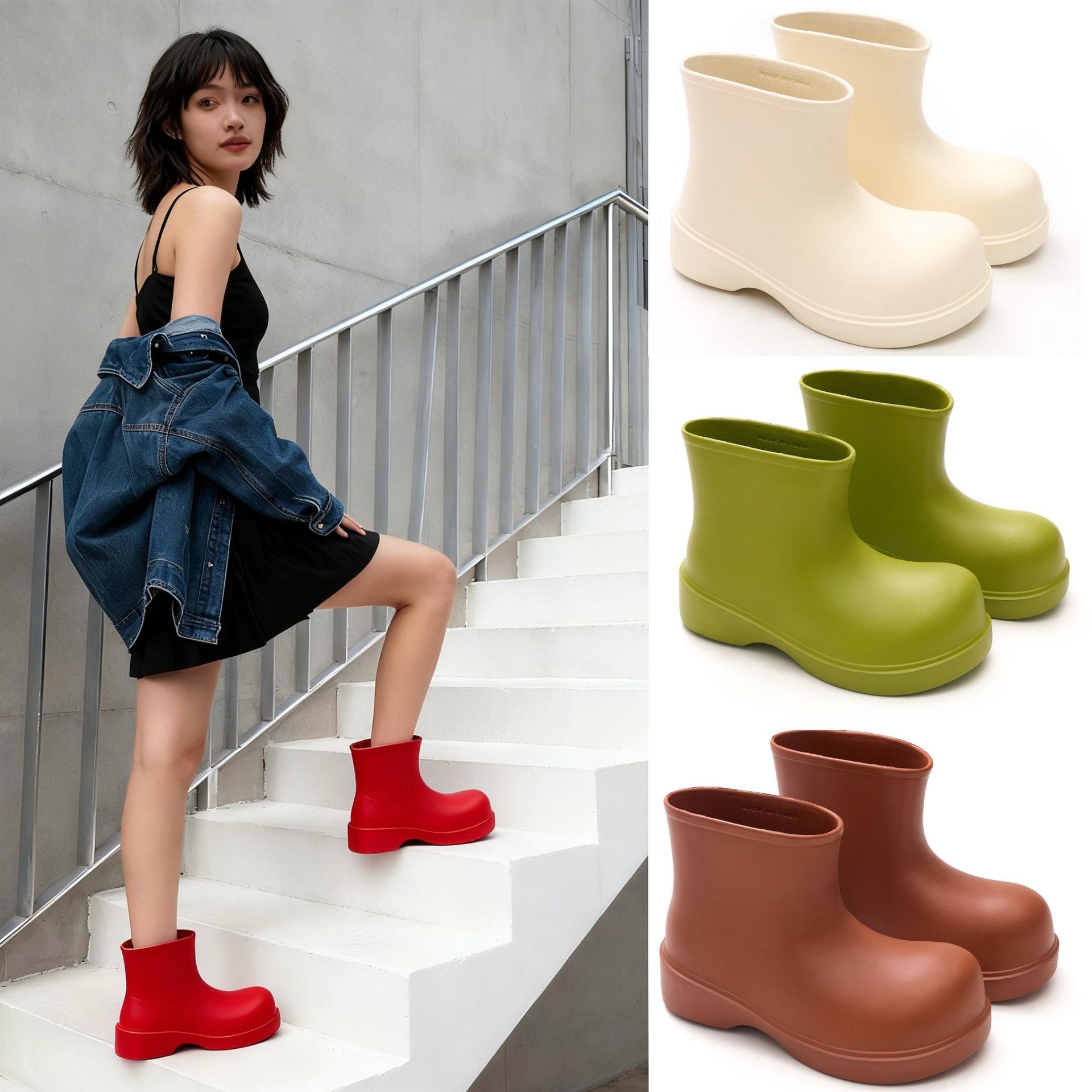 Korean rain boots 2025 women's - Pipe Bending Spring ulasan dan harga